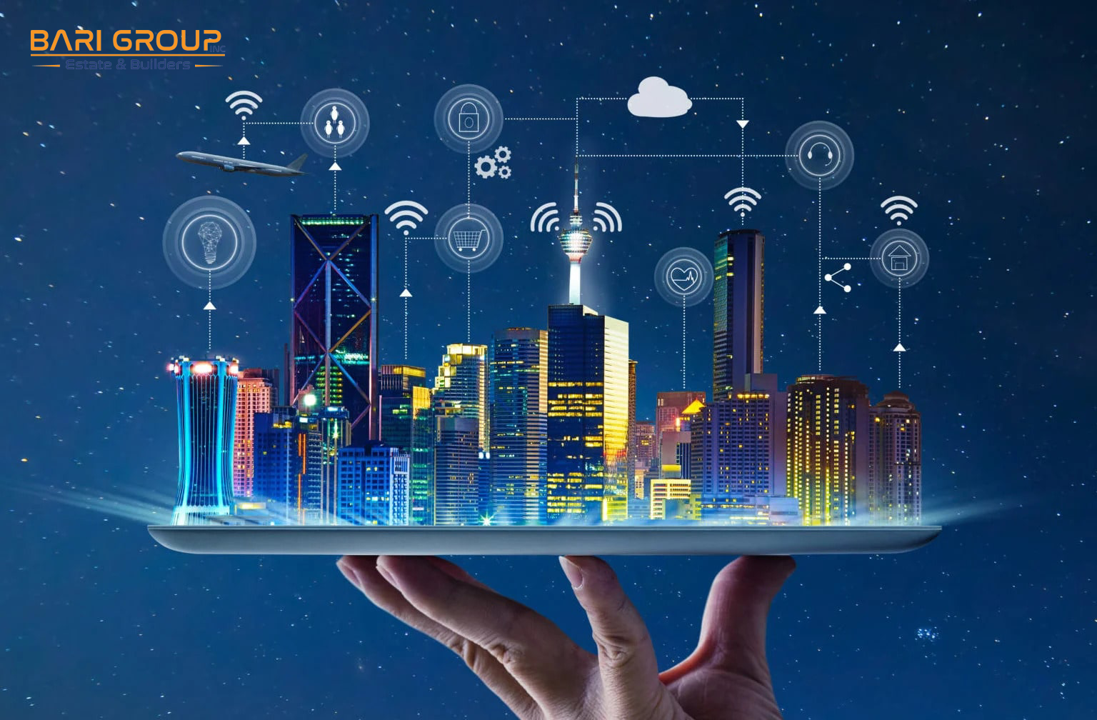 Start of installation of water and heating systems